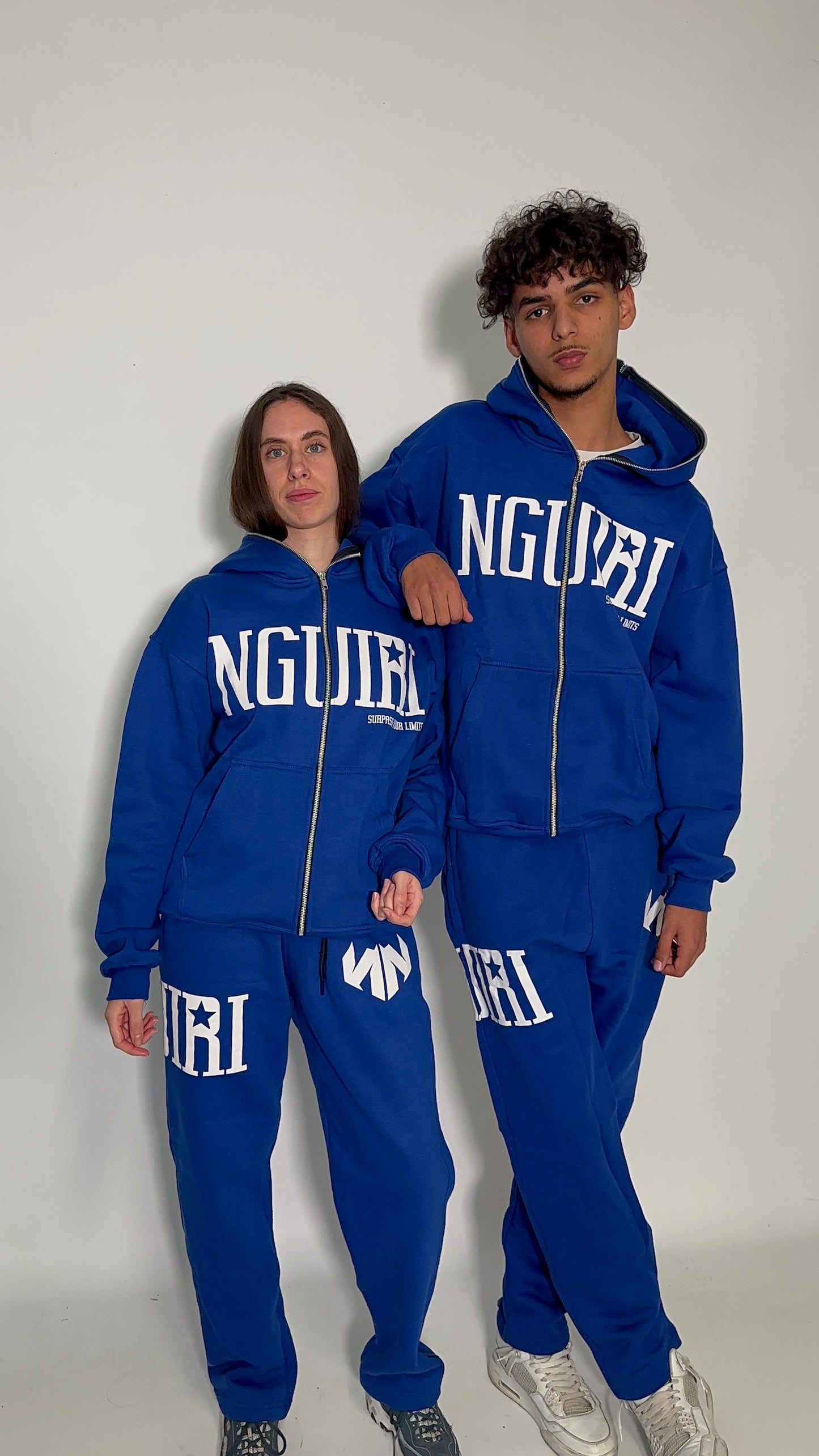 BLUE TRACKSUIT FULL ZIP