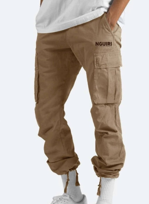 BROWN CARGO PANTS