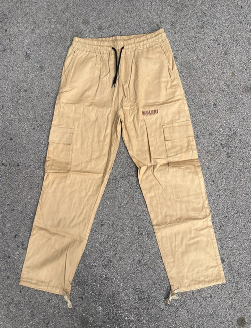 BROWN CARGO PANTS