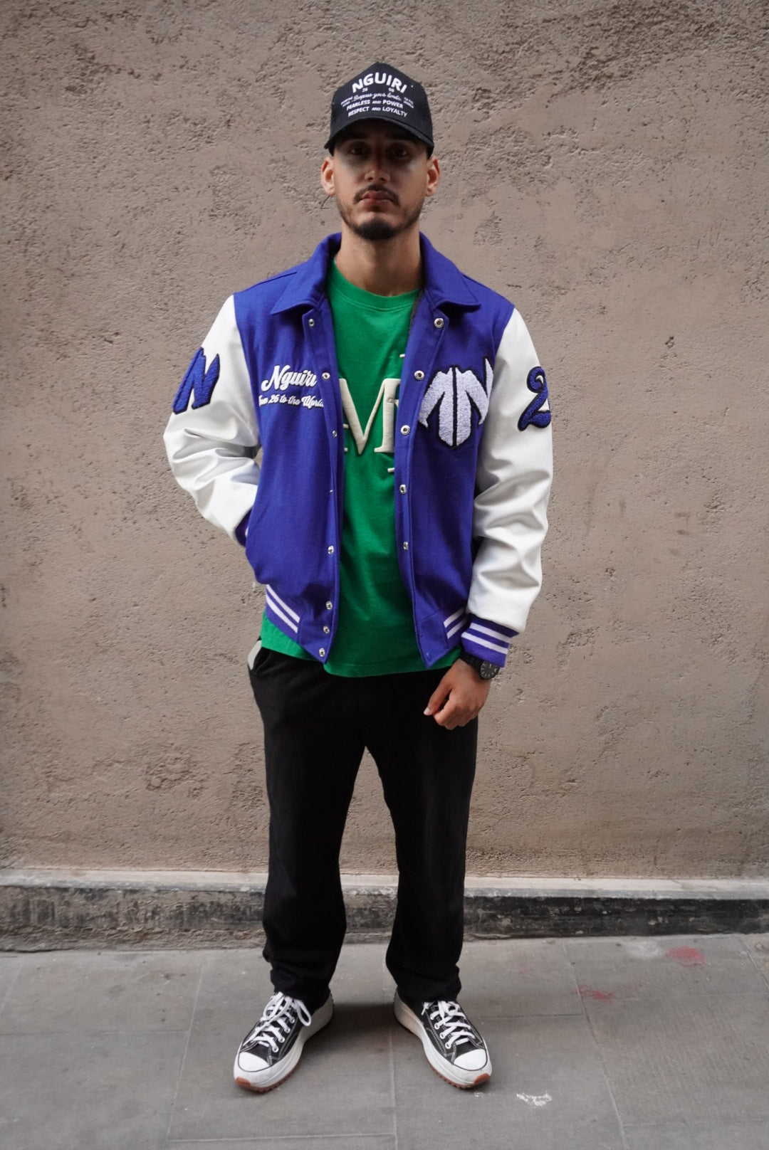 NGUIRI 26 VARSITY JACKET