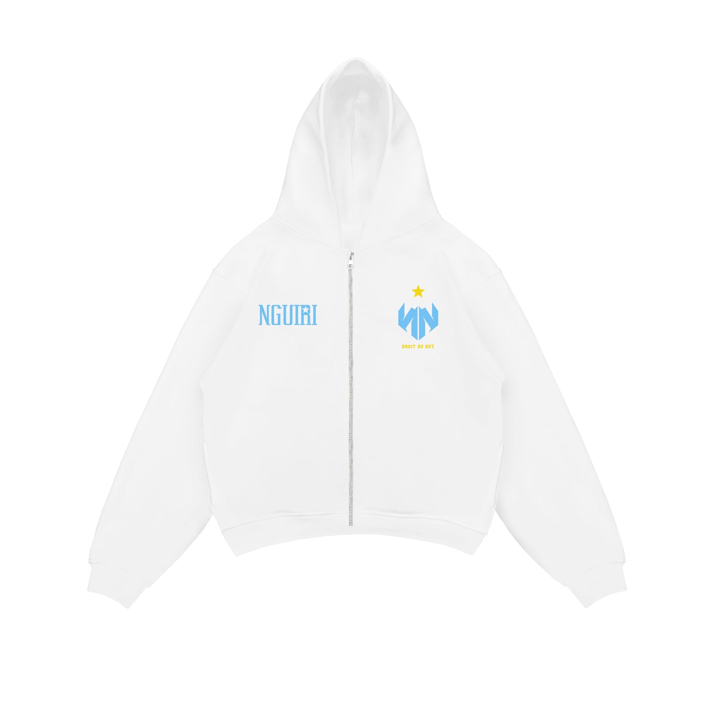 MARSEILLE WHITE HOODIE