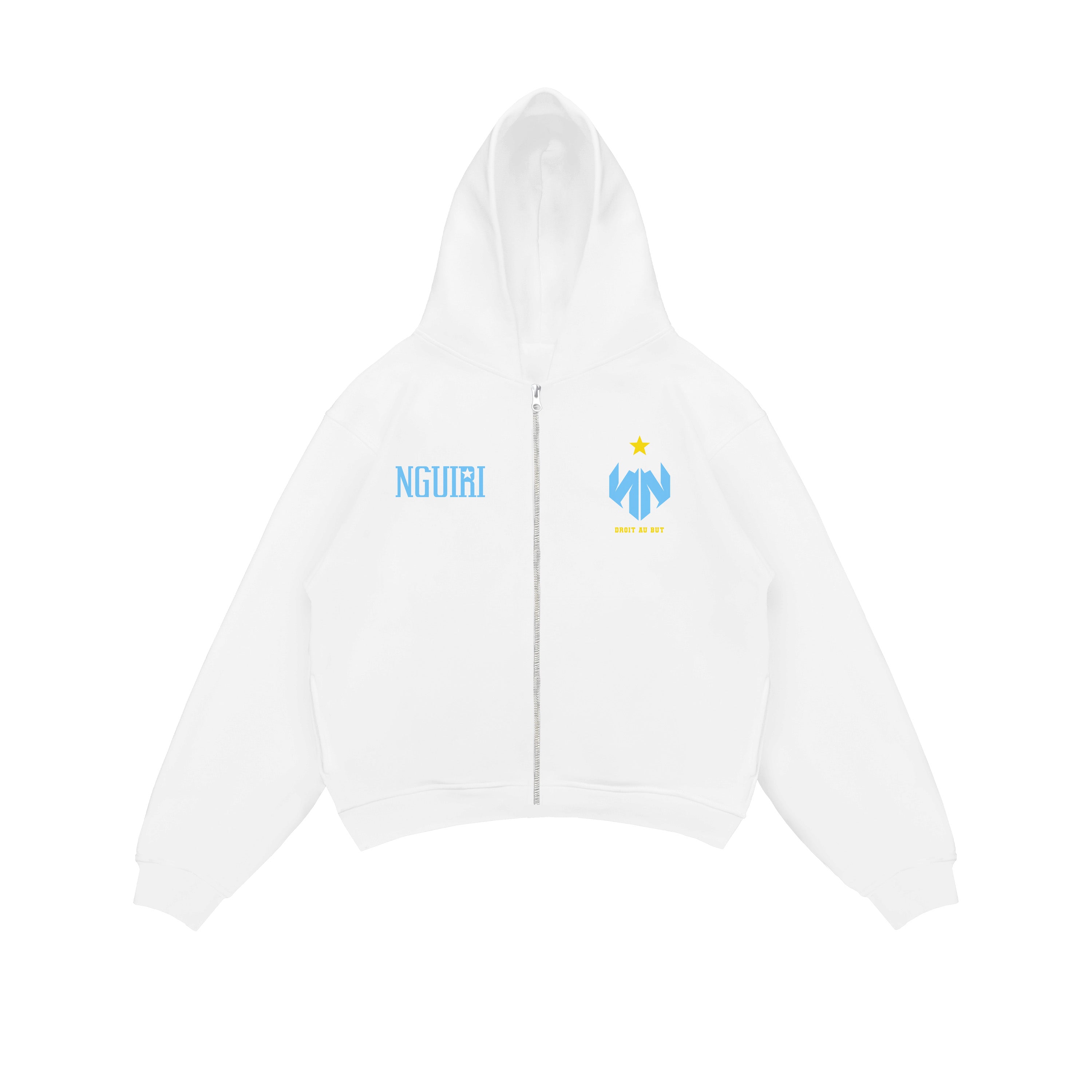 MARSEILLE WHITE HOODIE