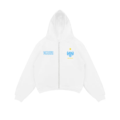 MARSEILLE WHITE HOODIE