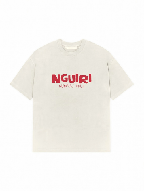 Camiseta diseño members only