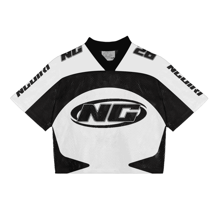 Camiseta de malla estilo fútbol americano