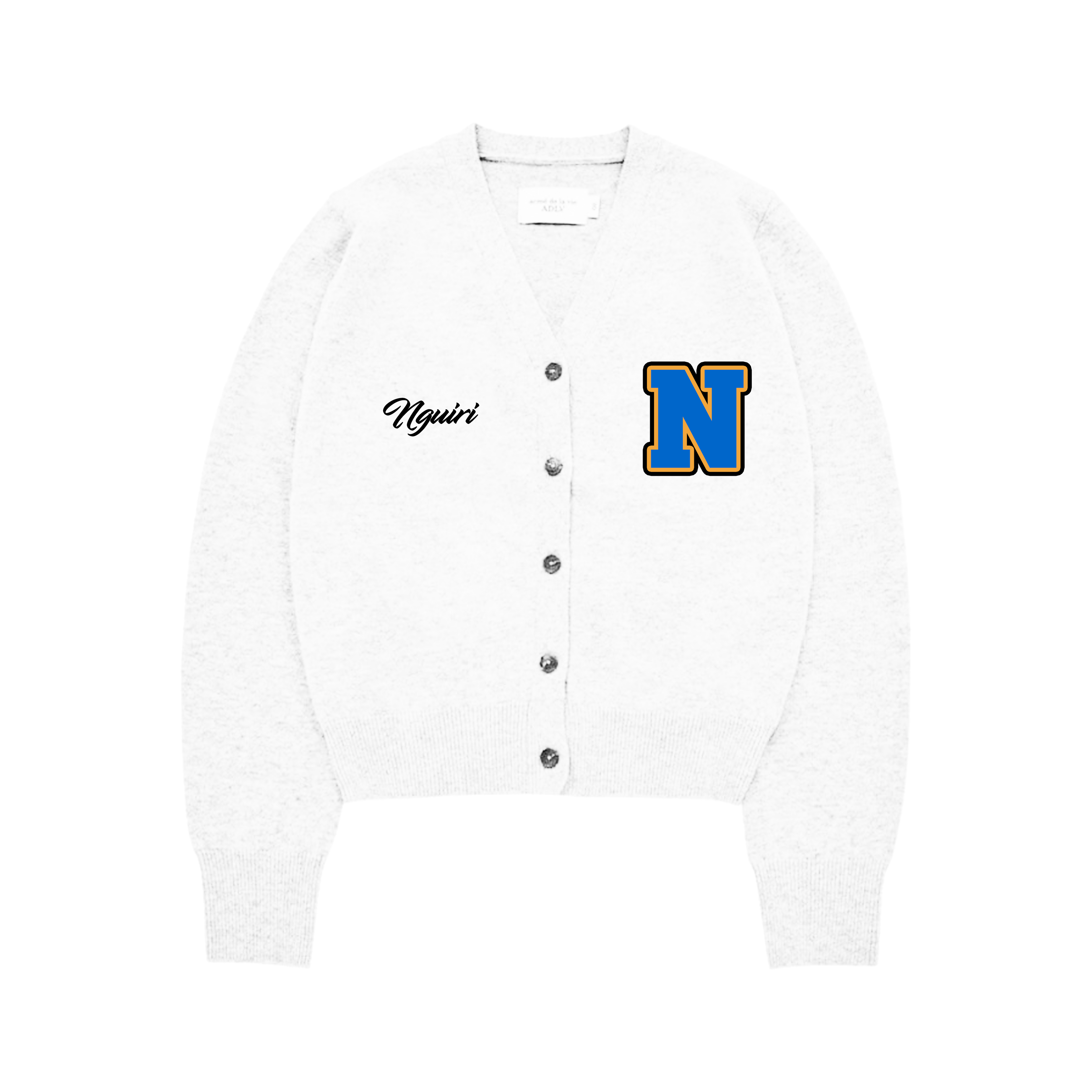 COTTON BUTTON-UP CARDIGAN