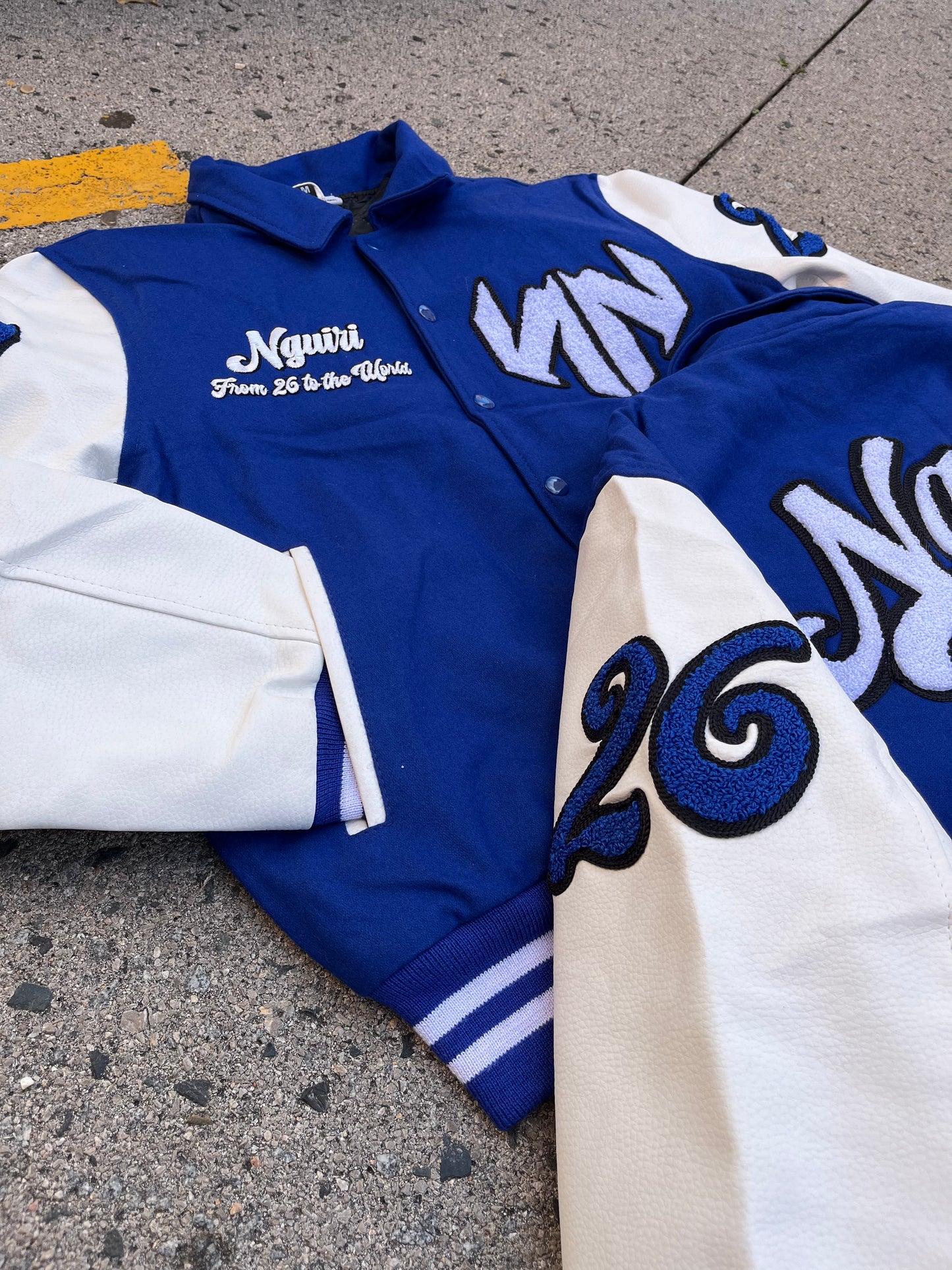 NGUIRI 26 VARSITY JACKET