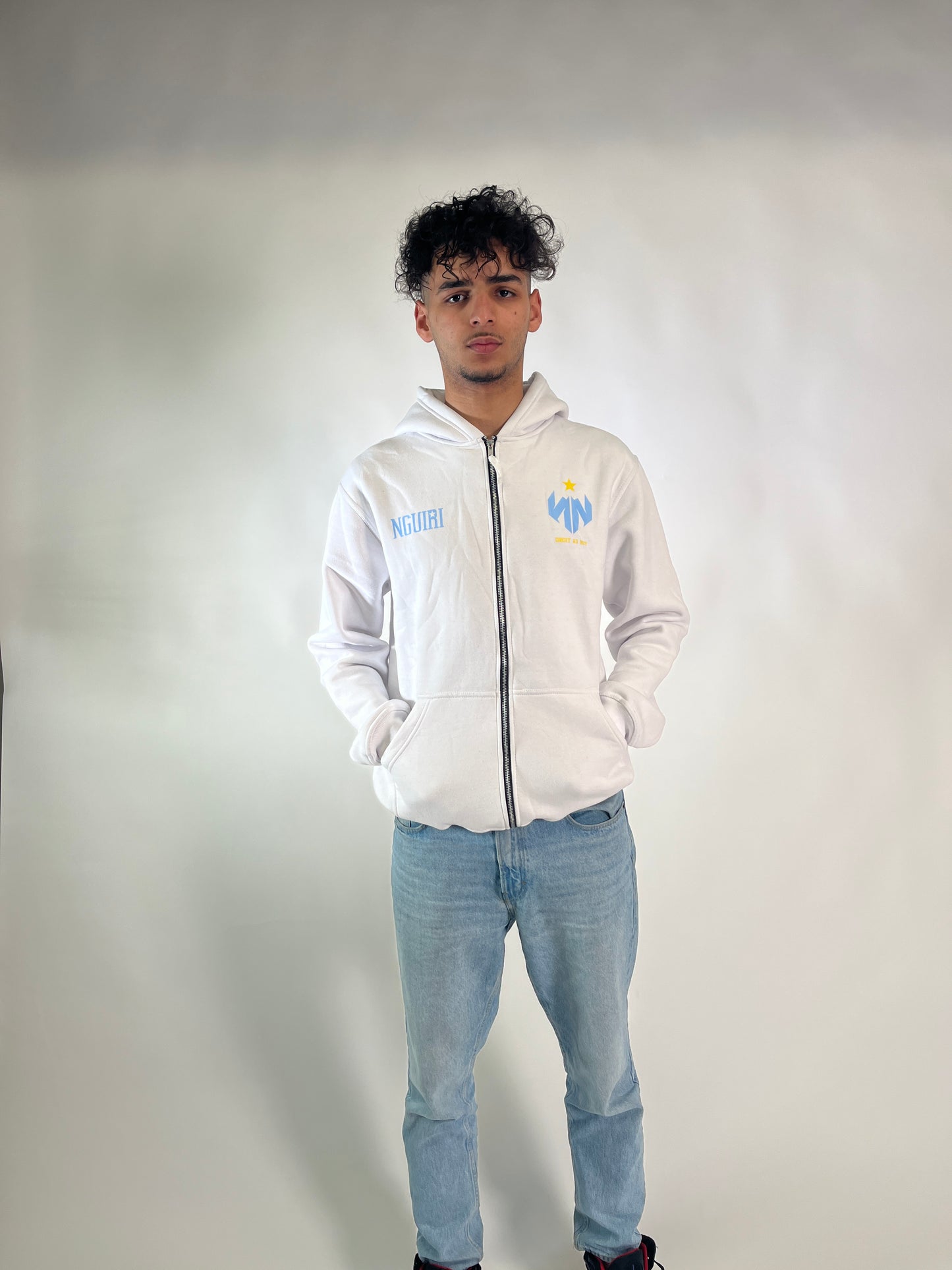 MARSEILLE WHITE HOODIE